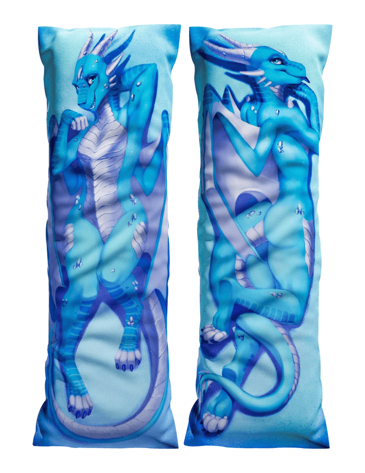 Sapphire The Blue Dragon Body Pillow (Dakimakura) by Maaia