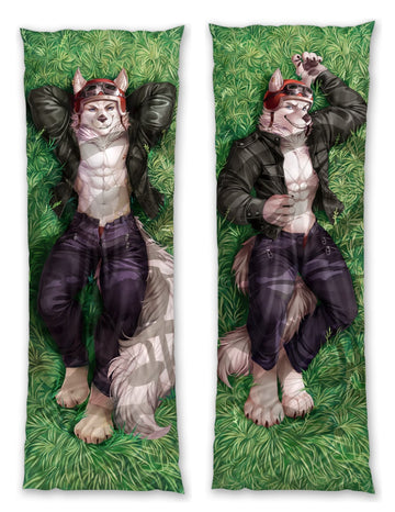 Bernard Canine Dakimakura Furry Body Pillow Cover by Saint cocoa