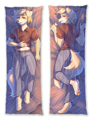Daki Canine Dakimakura Furry Body Pillow Cover by Fensu