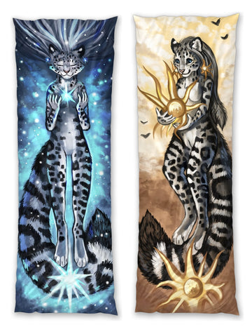 Equinix Feline Dakimakura Furry Body Pillow Cover by Flash_lioness