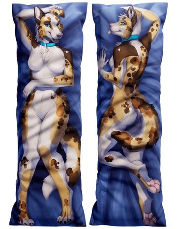 Mia Canine Dakimakura Furry Body Pillow Cover by maaia
