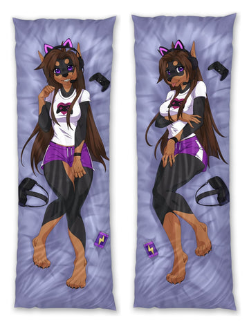 Sythe Canine Dakimakura Furry Body Pillow Cover by Basilisk