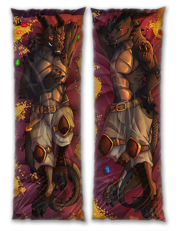 Xaryax Dragon Dakimakura Furry Body Pillow Cover
