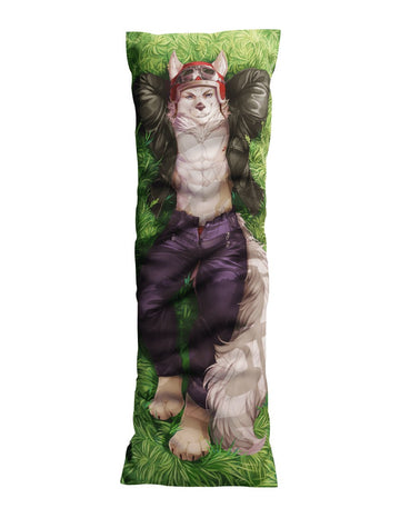 Bernard Canine Dakimakura Furry Body Pillow Cover by Saint cocoa