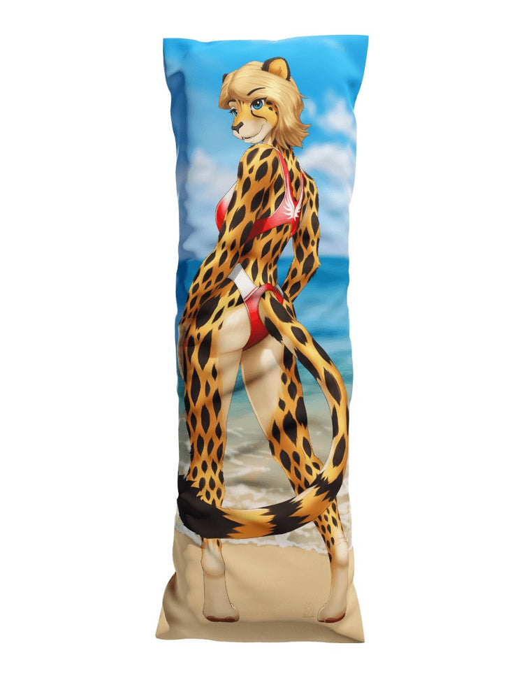 Apricot Feline Dakimakura Furry Body Pillow Cover by MykeGreywolf
