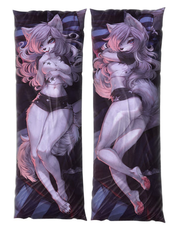 Califra Canine Dakimakura Furry Body Pillow Cover by Shenki