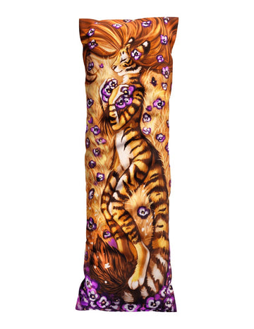 Clemetine Feline Dakimakura Furry Body Pillow Cover by Flash_lioness