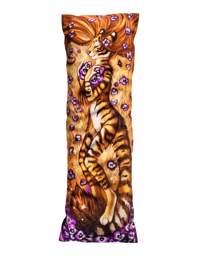 Clemetine Feline Dakimakura Furry Body Pillow Cover by Flash_lioness