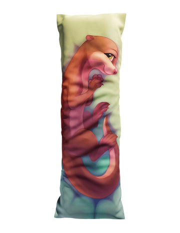 Daki Sea Creature Dakimakura Furry Body Pillow Cover by Taneysha