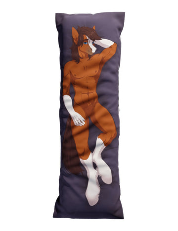 Brett Equine Dakimakura Furry Body Pillow Cover by Basilisk