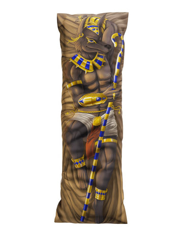 Anubis Canine Dakimakura Furry Body Pillow Cover by Soapaint