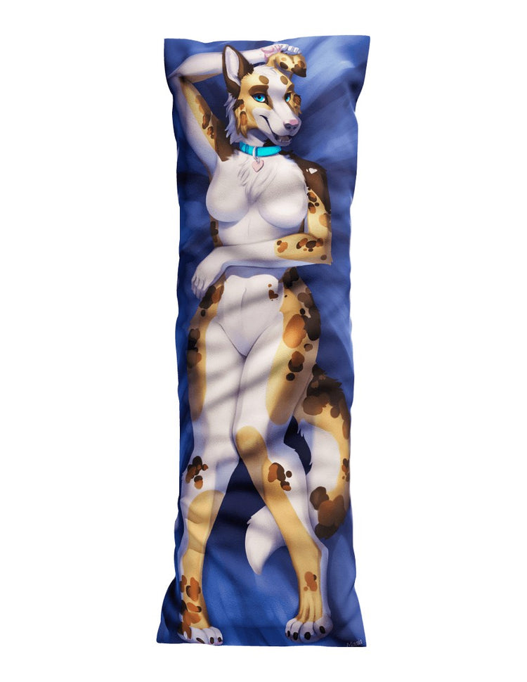 Mia Canine Dakimakura Furry Body Pillow Cover by maaia