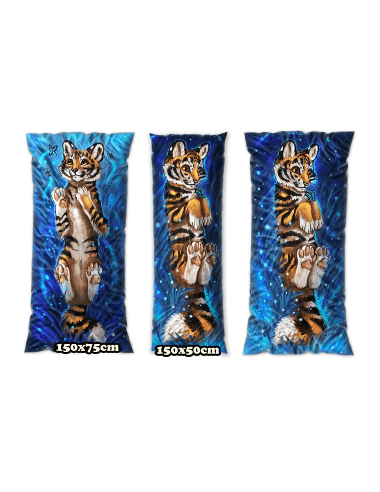 Daki Feline Dakimakura Furry Body Pillow Cover by Flash_lioness