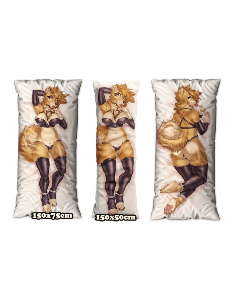 Maxine Canine Dakimakura Furry Body Pillow Cover by Cerbera