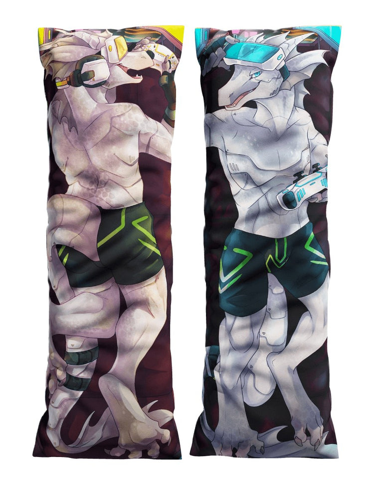 Vinito Dragon Dakimakura Furry Body Pillow Cover