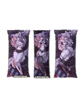 Califra Canine Dakimakura Furry Body Pillow Cover by Shenki