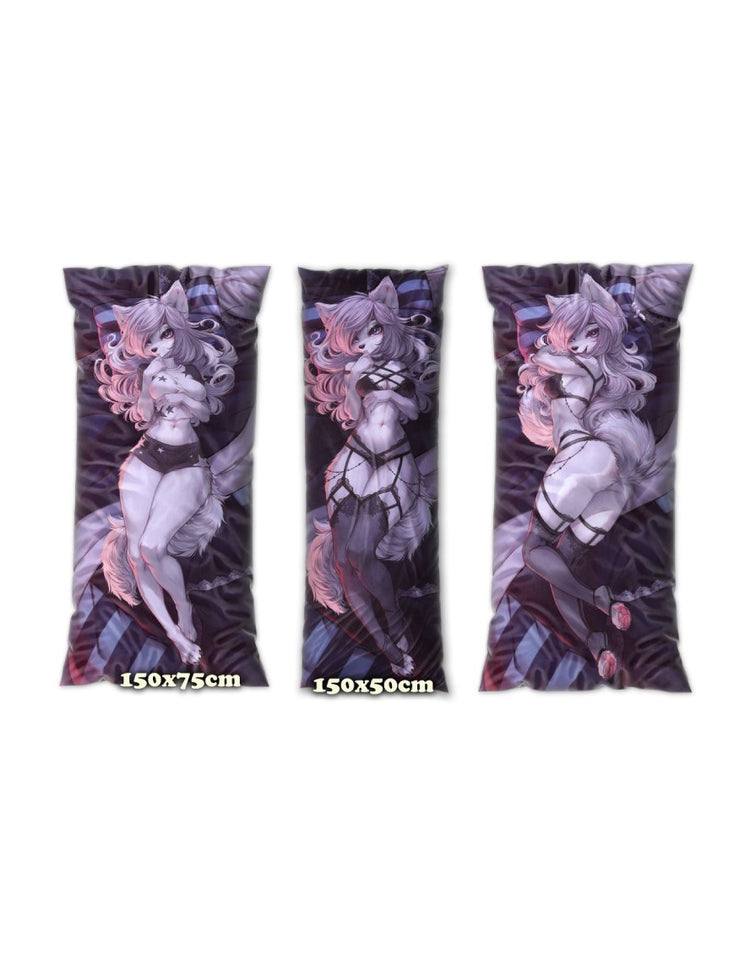 Califra Canine Dakimakura Furry Body Pillow Cover by Shenki