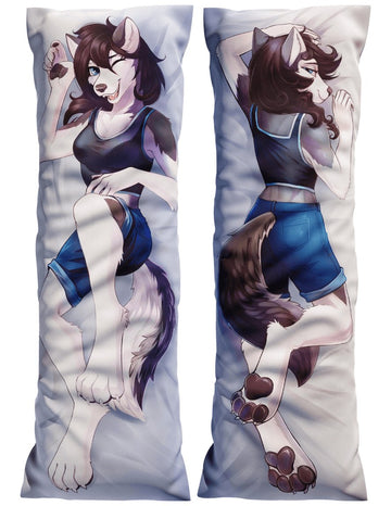 Ares Canine Dakimakura Furry Body Pillow Cover by Taneysha