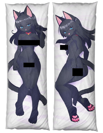 Ashing Feline Dakimakura Furry Body Pillow Cover by Dev_Voxy