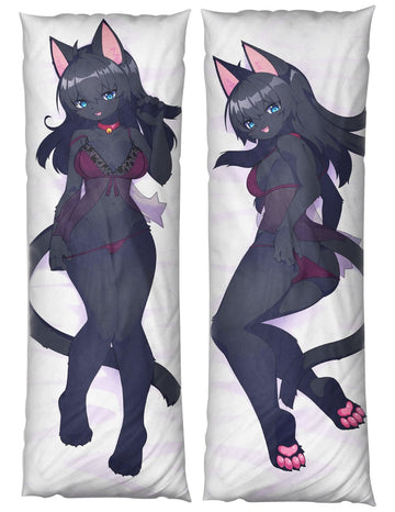 Ashing Feline Dakimakura Furry Body Pillow Cover by Dev_Voxy