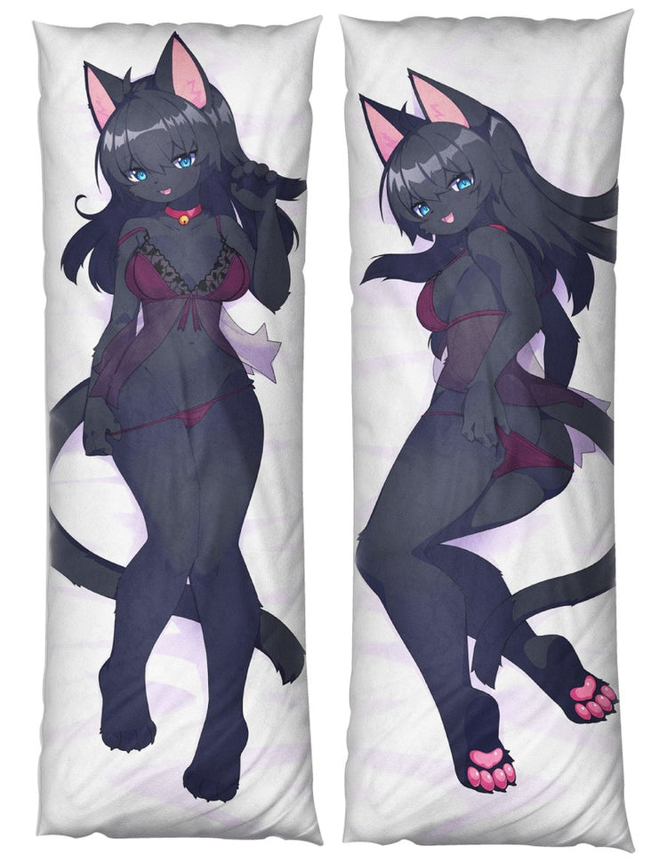 Ashing Feline Dakimakura Furry Body Pillow Cover by Dev_Voxy