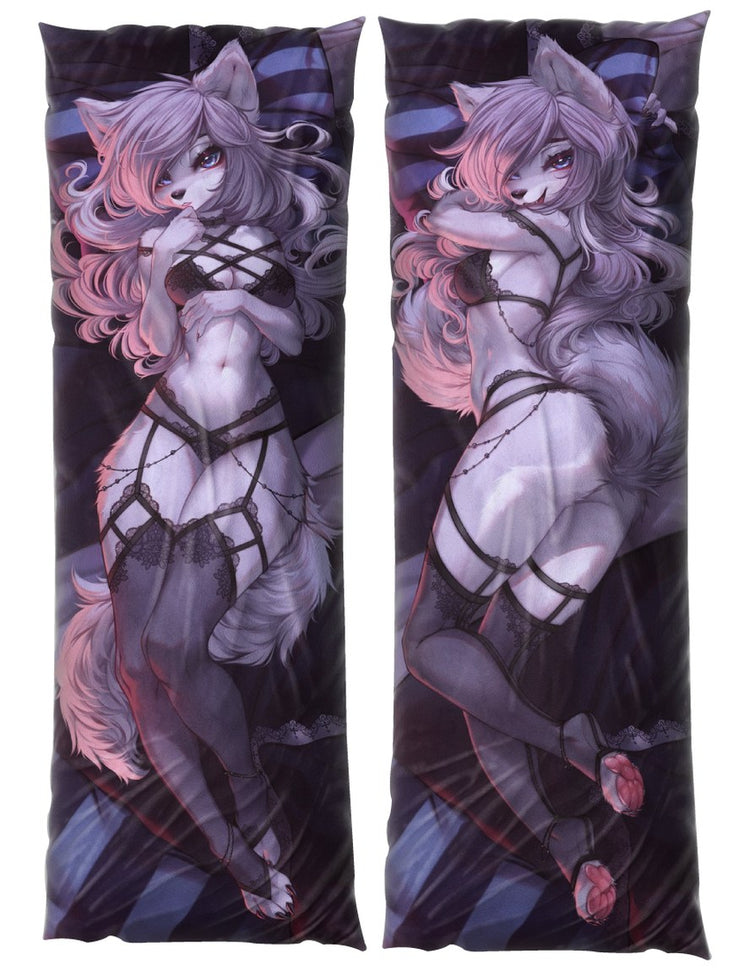 Califra Canine Dakimakura Furry Body Pillow Cover by Shenki