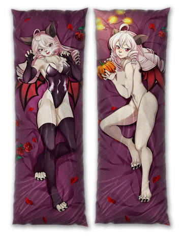 Cosmi Bird Dakimakura Furry Body Pillow Cover by Taneysha