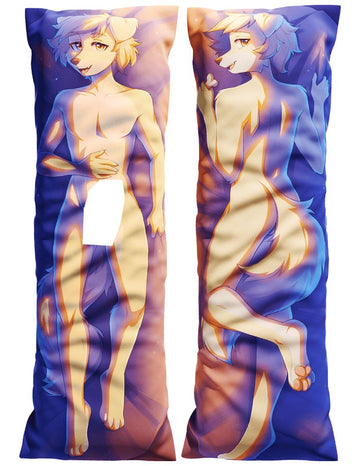 Daki Canine Dakimakura Furry Body Pillow Cover by Fensu