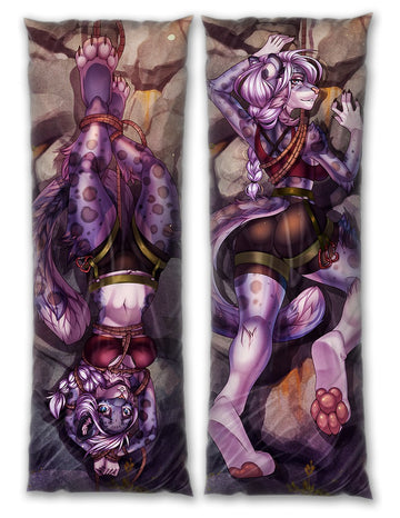 Darina Feline Dakimakura Furry Body Pillow Cover by Cerbera