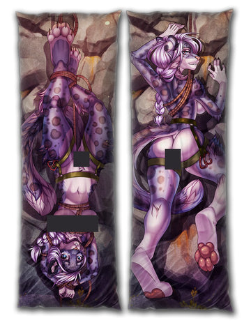 Darina Feline Dakimakura Furry Body Pillow Cover by Cerbera
