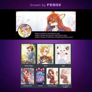 Jessie Covers (Dakimakura) Dakimakura Furry Body Pillow Cover by fensu