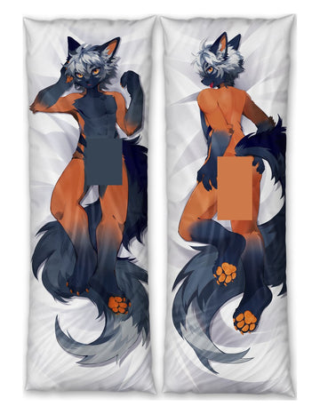  Fox Dakimakura Furry Body Pillow Cover by AQianr