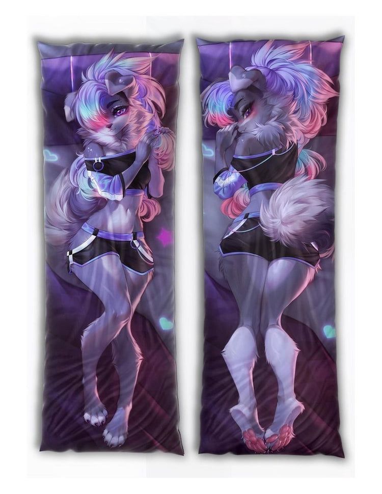 Zyra Canine Dakimakura Furry Body Pillow Cover by Shenki
