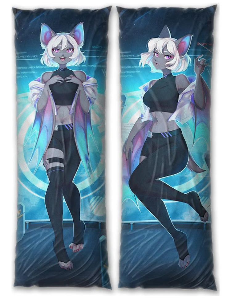 echodito Bird Dakimakura Furry Body Pillow Cover by fensu