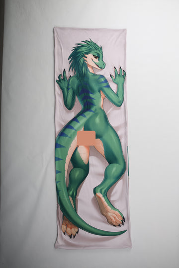 Lirana the Green Raptor dakimakura product photo 1