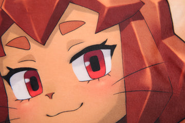 Kit Bodega dakimakura face print detail close-up