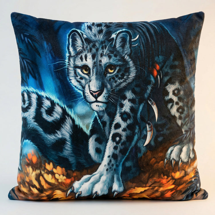 Furry Furry Art Bed Pillow Cover