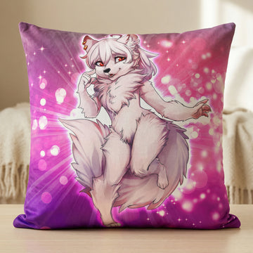 Furry Furry Art Bed Pillow Cover