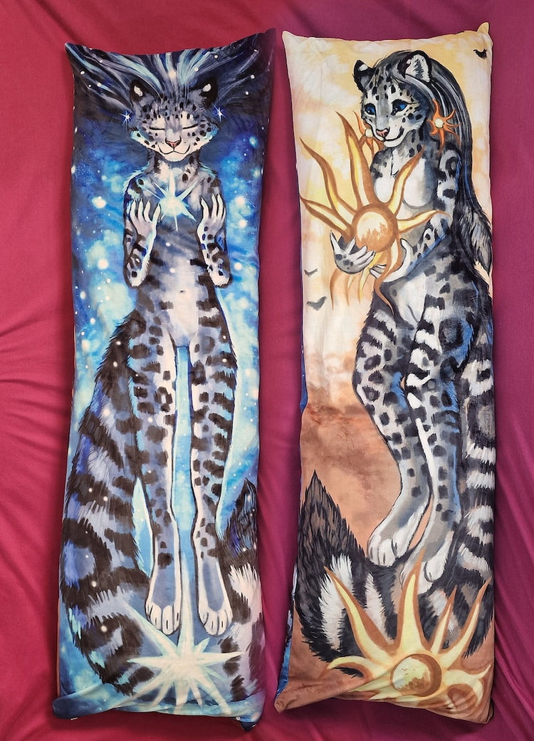 Equinix Feline Dakimakura Furry Body Pillow Cover by Flash_lioness