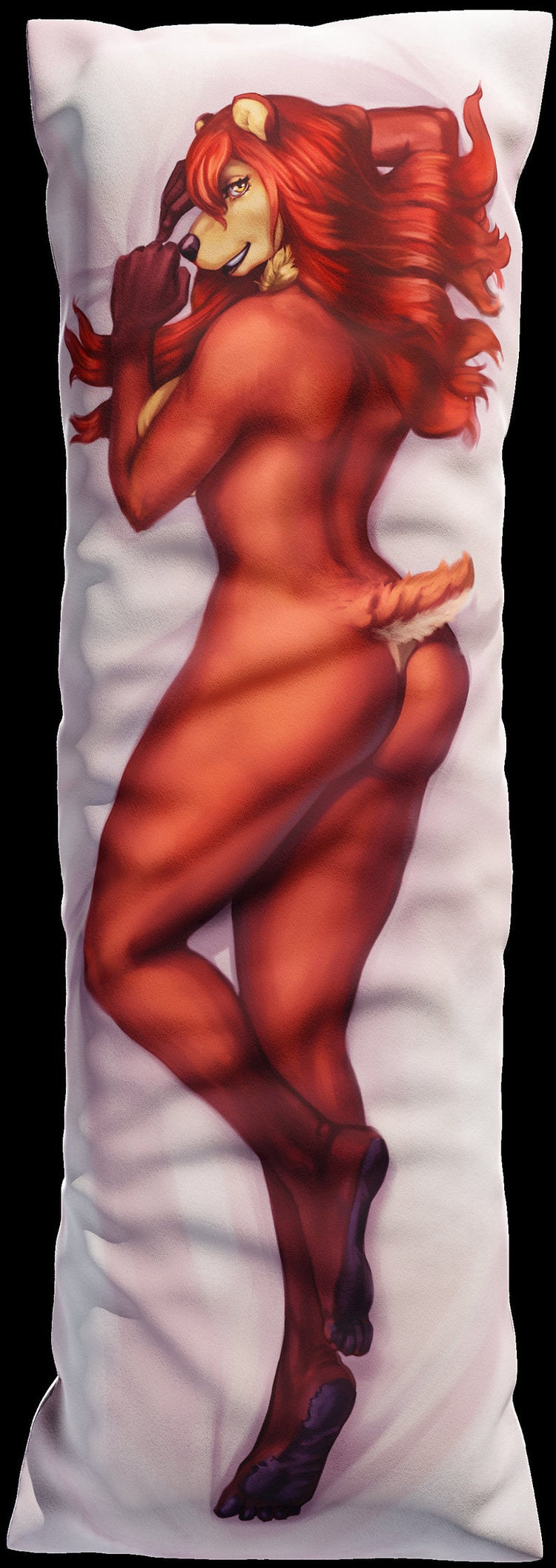 Leila Covers (Dakimakura) Dakimakura Furry Body Pillow Cover by Saltamor