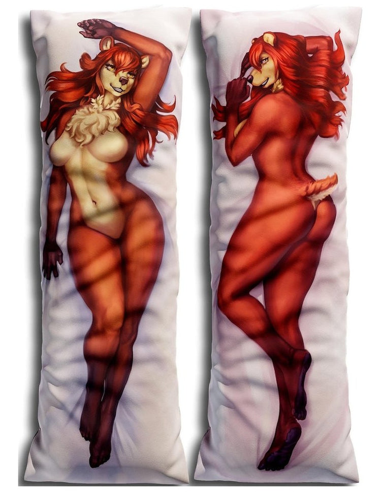 Leila Covers (Dakimakura) Dakimakura Furry Body Pillow Cover by Saltamor