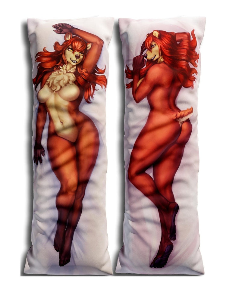 Leila Covers (Dakimakura) Dakimakura Furry Body Pillow Cover by Saltamor