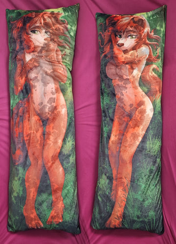 Sofia Canine Dakimakura Furry Body Pillow Cover by Soapaint