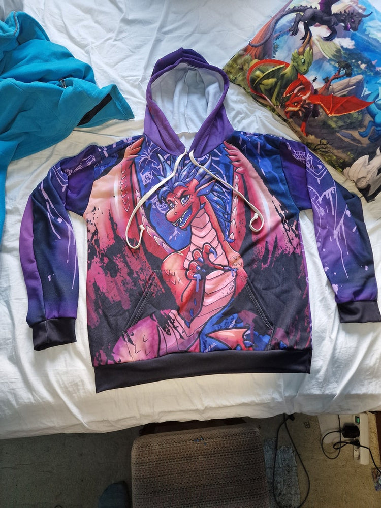 Graphic Hoodies Dakimakura Furry Body Pillow Cover