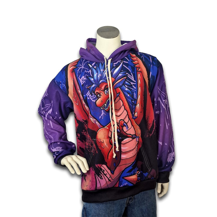 Graphic Hoodies Dakimakura Furry Body Pillow Cover