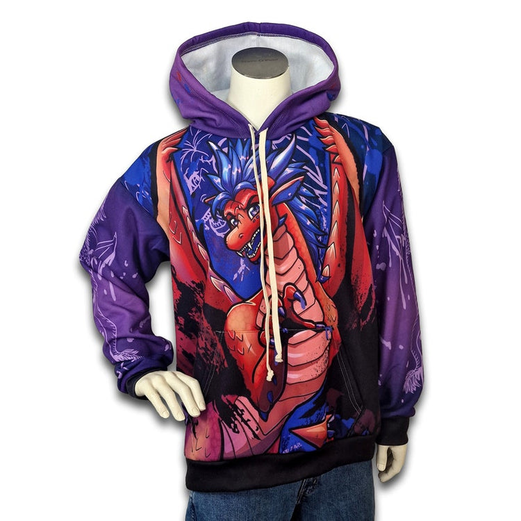 Graphic Hoodies Dakimakura Furry Body Pillow Cover