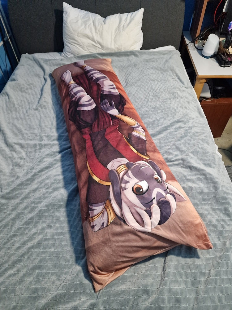 Kizya Equine Dakimakura Furry Body Pillow Cover by Felix F