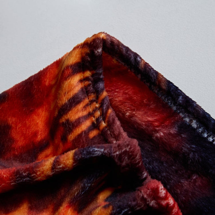 Tiger Furry Art Bed Pillow Cover