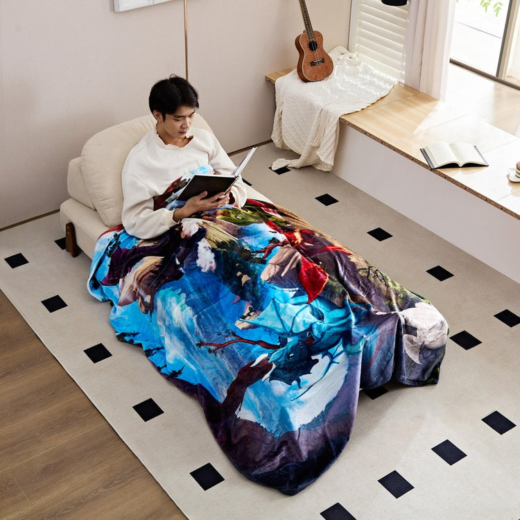  Blankets Furry Art Blanket