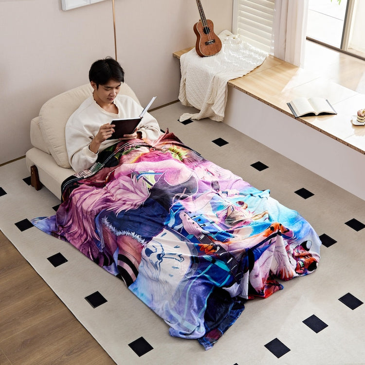  Blankets Furry Art Blanket